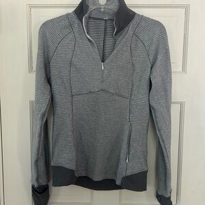 Lululemon 1/4 zip knit top